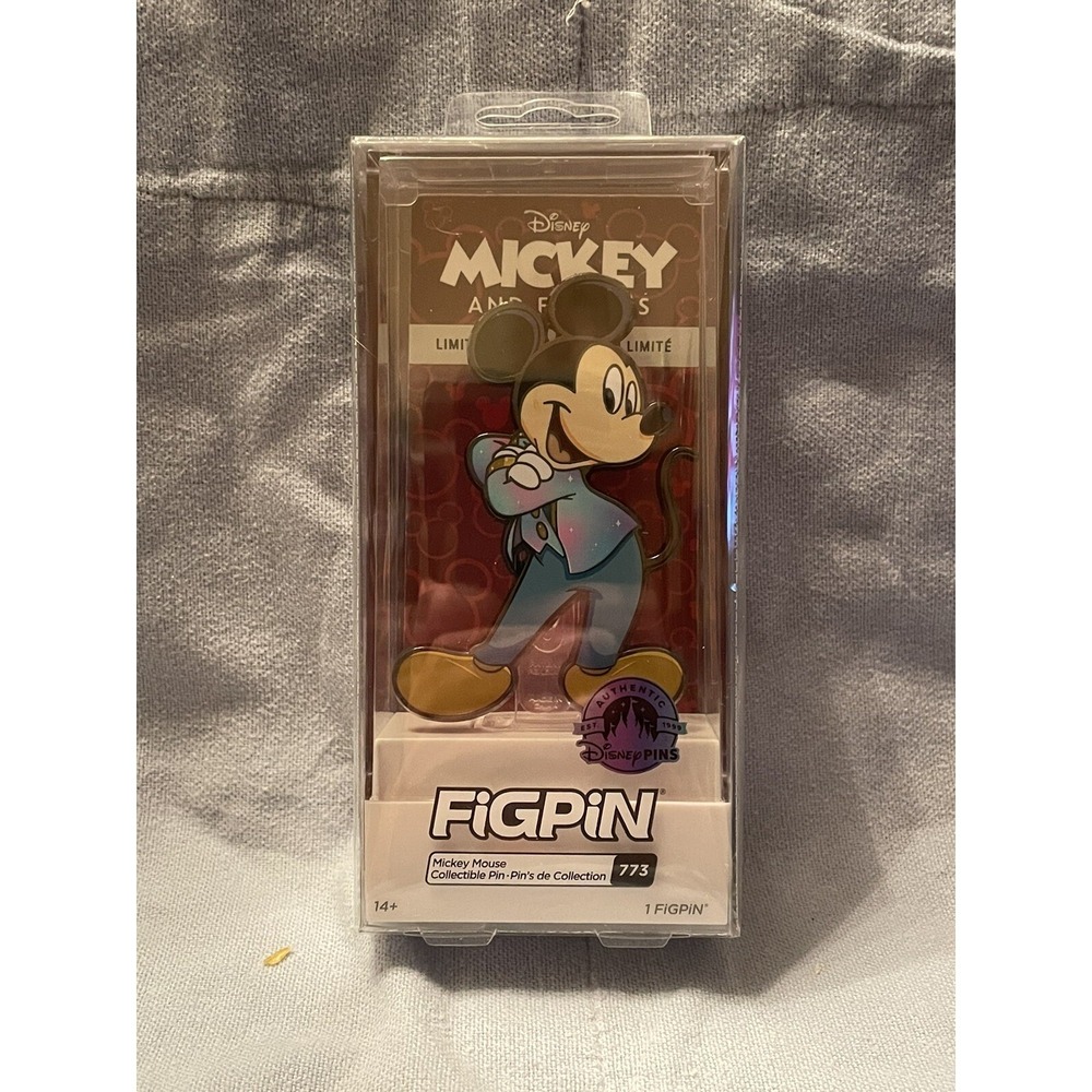 NEW Walt‎ Disney Parks FIGPIN #773 Mickey Mouse WDW 50th Anniversary LR Pin